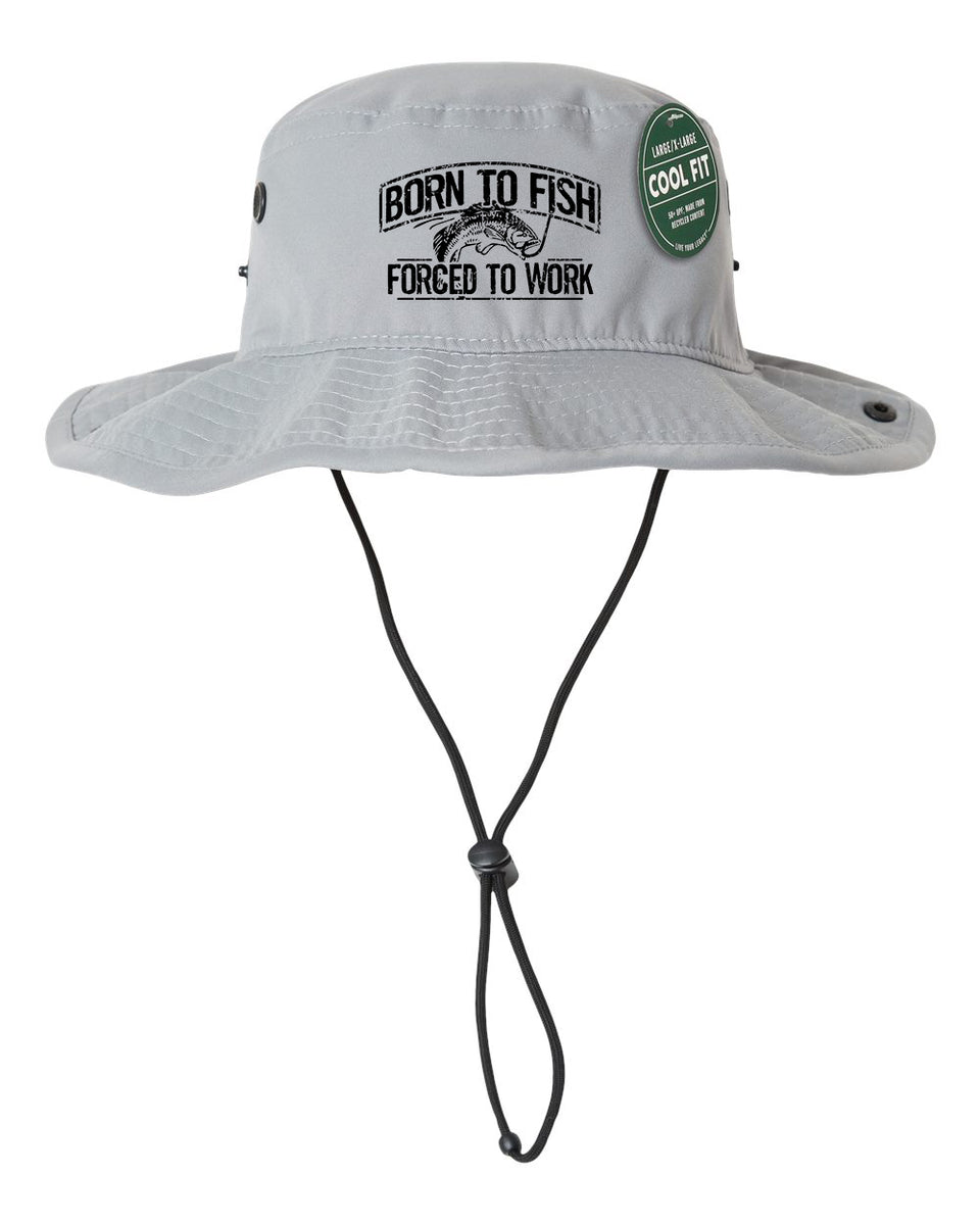 Born To Fish CFB Cool Fit Bucket Boonie Sun Hat Fishing Booney