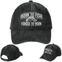 Born To Fish Kryptek C855 Embroidered Mid Profile Adjustable Pro Camo Baseball Cap