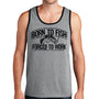 Born To Fish Breathable Durable Classic Fit Men's Tank Top
