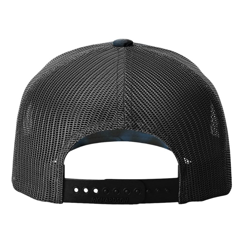 Born To Fish 112PFPB Structured Five-Panel Mid Pro Snapback Adjustable Trucker Cap