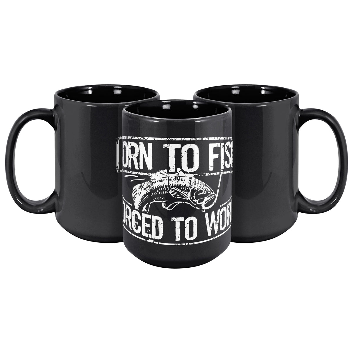 Born To Fish Premium 15 Oz Coffe Mug