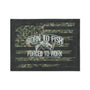 Born To Fish Charcoal Soft Plush Velveteen Microfiber Blanket