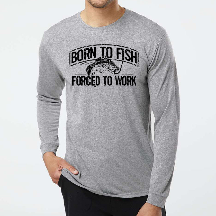 Born To Fish Islander 210 Microfiber Performance Long Sleeve T-Shirt