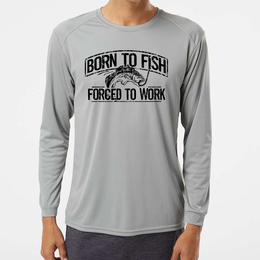 Born To Fish Islander 210 Microfiber Performance Long Sleeve T-Shirt