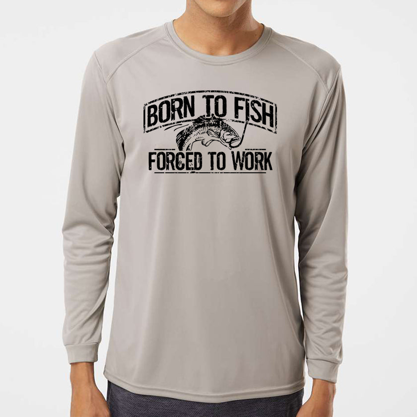 Born To Fish Islander 210 Microfiber Performance Long Sleeve T-Shirt