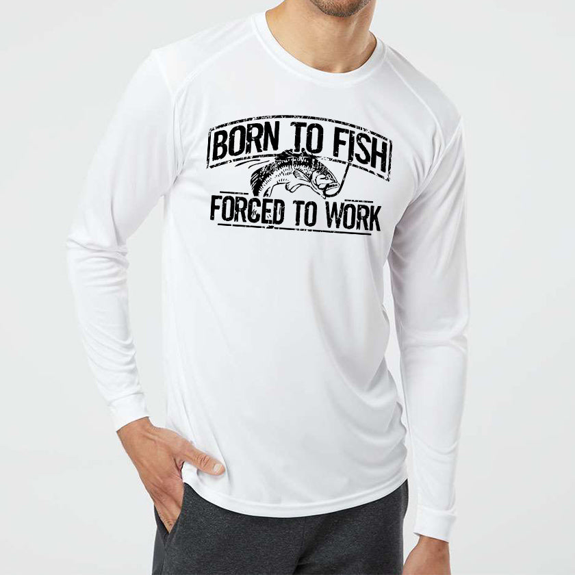 Born To Fish Islander 210 Microfiber Performance Long Sleeve T-Shirt