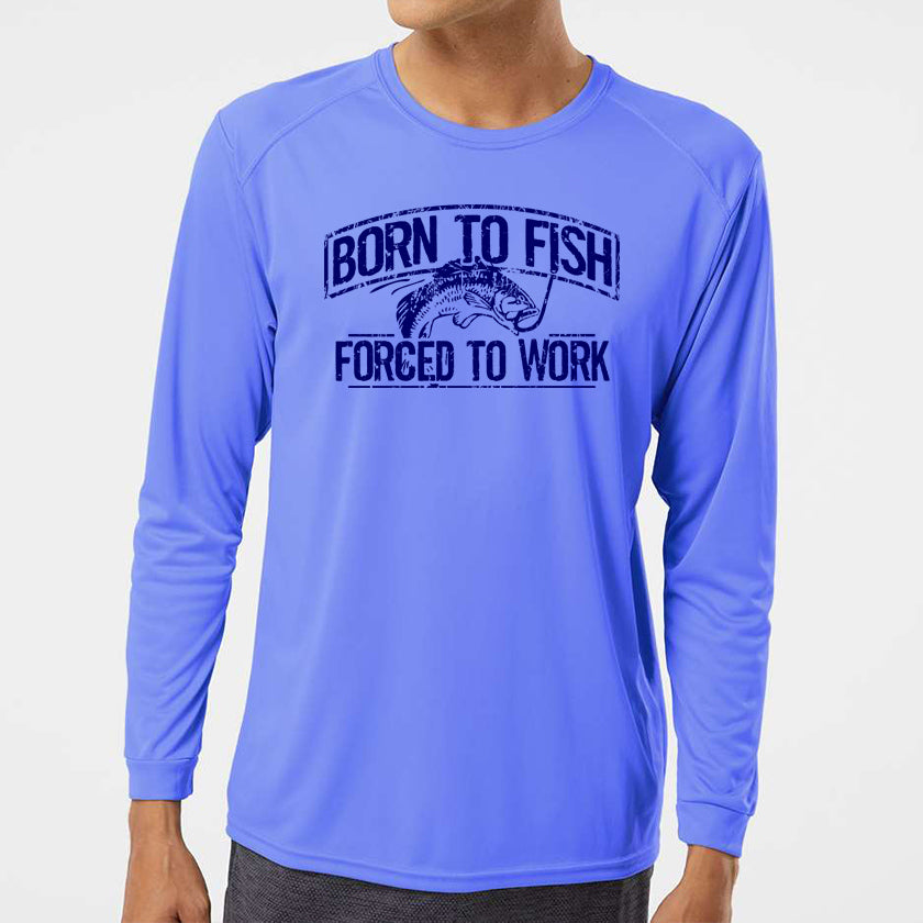 Born To Fish Islander 210 Microfiber Performance Long Sleeve T-Shirt