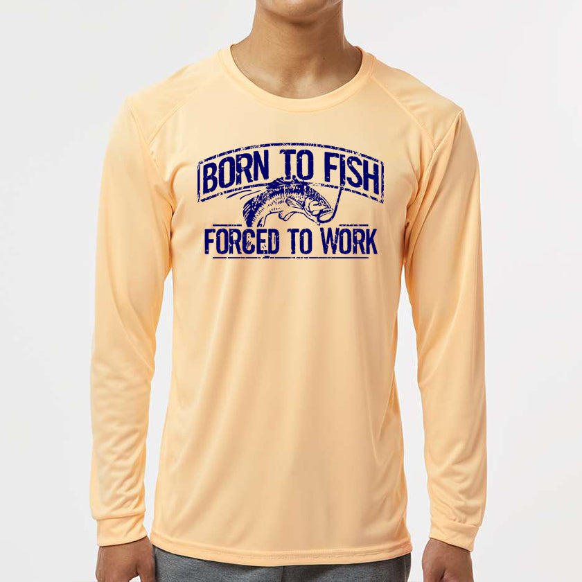 Born To Fish Islander 210 Microfiber Performance Long Sleeve T-Shirt