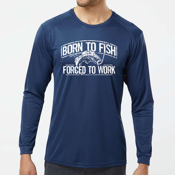 Born To Fish Islander 210 Microfiber Performance Long Sleeve T-Shirt