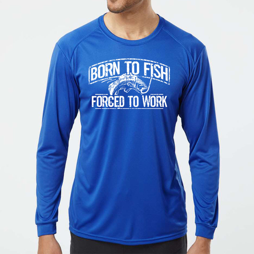 Born To Fish Islander 210 Microfiber Performance Long Sleeve T-Shirt