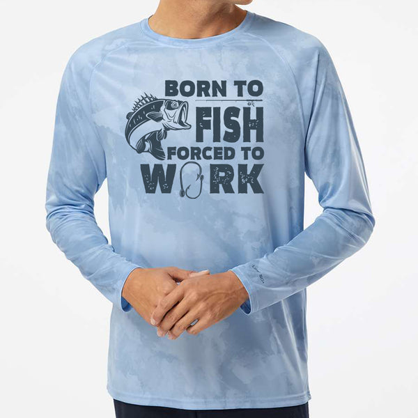 Born To Fish Cabo 228 Microfiber Camo Performance Long Sleeve T-Shirt