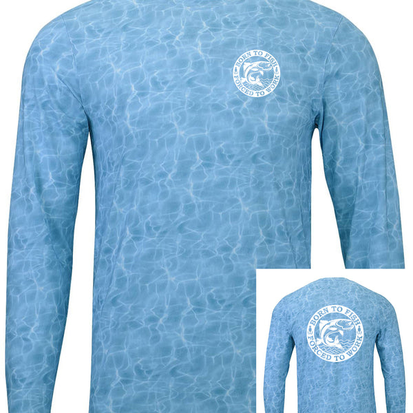 Born To Fish Belize 230 Snag Resistant Microfiber Performance Long Sleeve T-Shirt