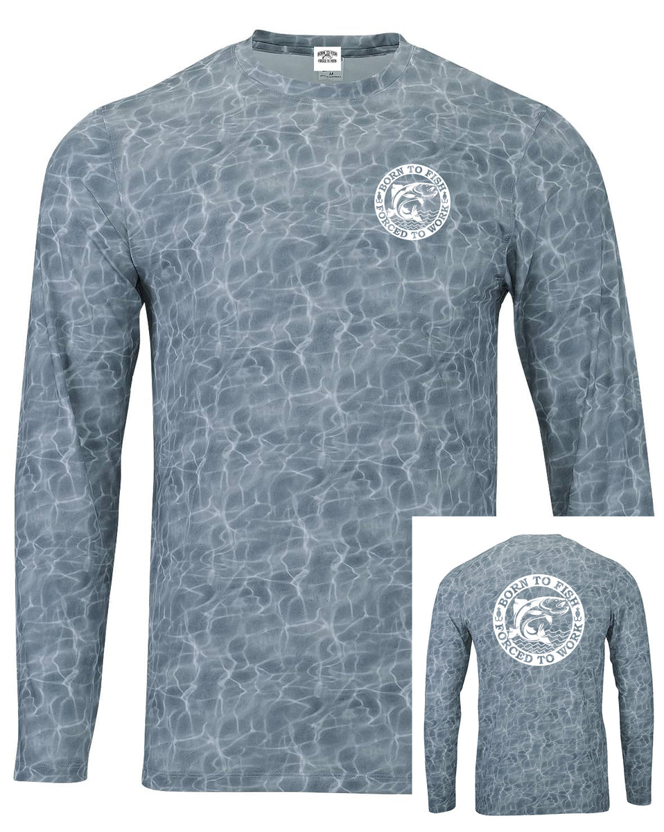 Born To Fish Belize 230 Snag Resistant Microfiber Performance Long Sleeve T-Shirt