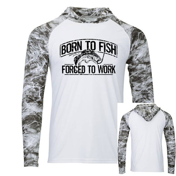 Born To Fish Biloxi 241 Performance Hooded Long Sleeve T-Shirt