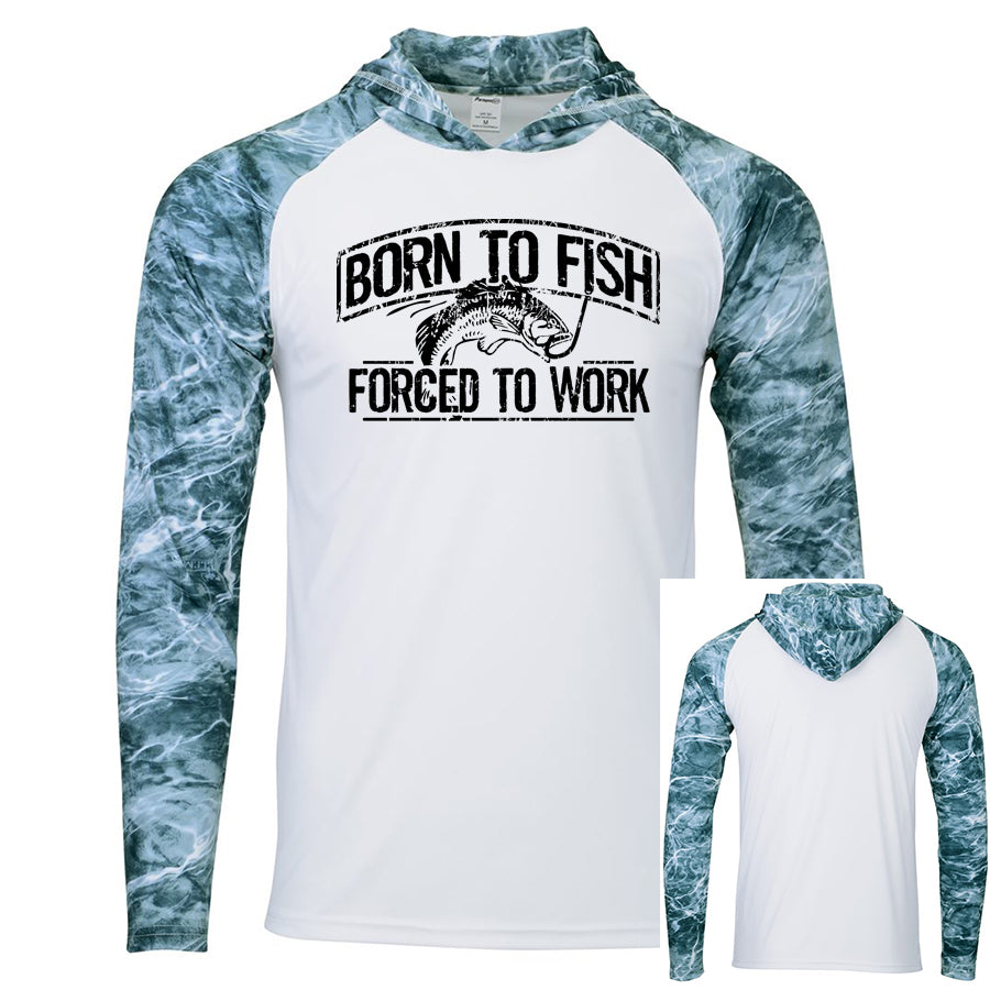 Born To Fish Biloxi 241 Performance Hooded Long Sleeve T-Shirt