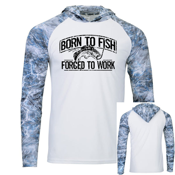 Born To Fish Biloxi 241 Performance Hooded Long Sleeve T-Shirt