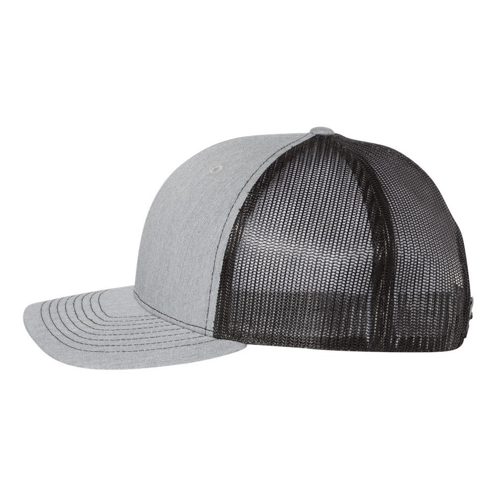 Born To Fish 112FP Structured Hat Mid-Profile Snapback Adjustable Trucker Cap