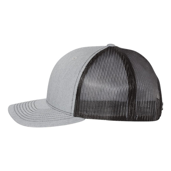Born To Fish 112FP Structured Hat Mid-Profile Snapback Adjustable Trucker Cap