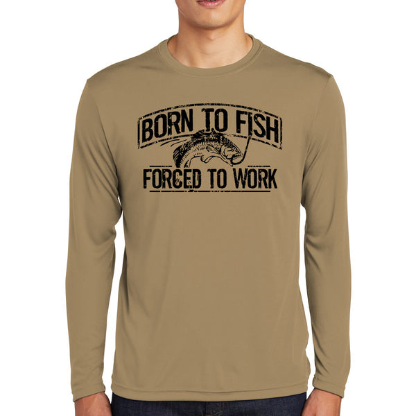 Born To Fish 350LSB Competitor Microfiber Performance Long Sleeve T-Shirt
