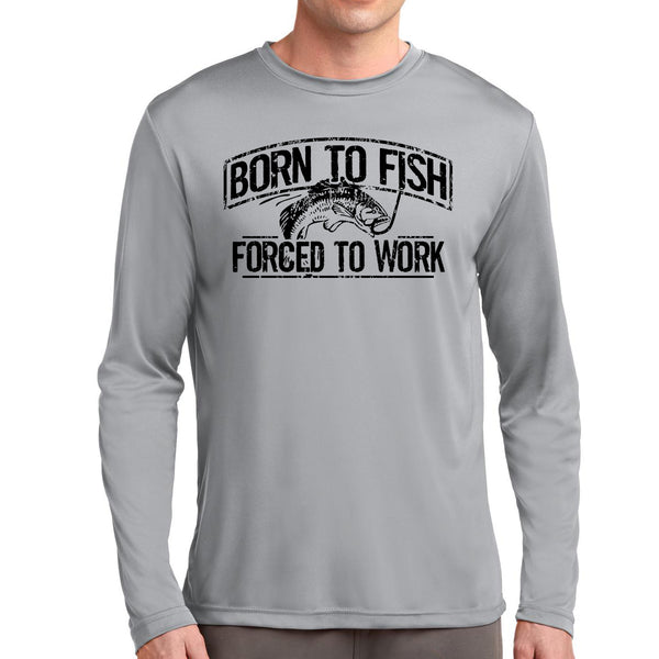 Born To Fish 350LSB Competitor Microfiber Performance Long Sleeve T-Shirt