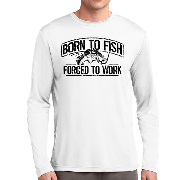 Born To Fish 350LSB Competitor Microfiber Performance Long Sleeve T-Shirt