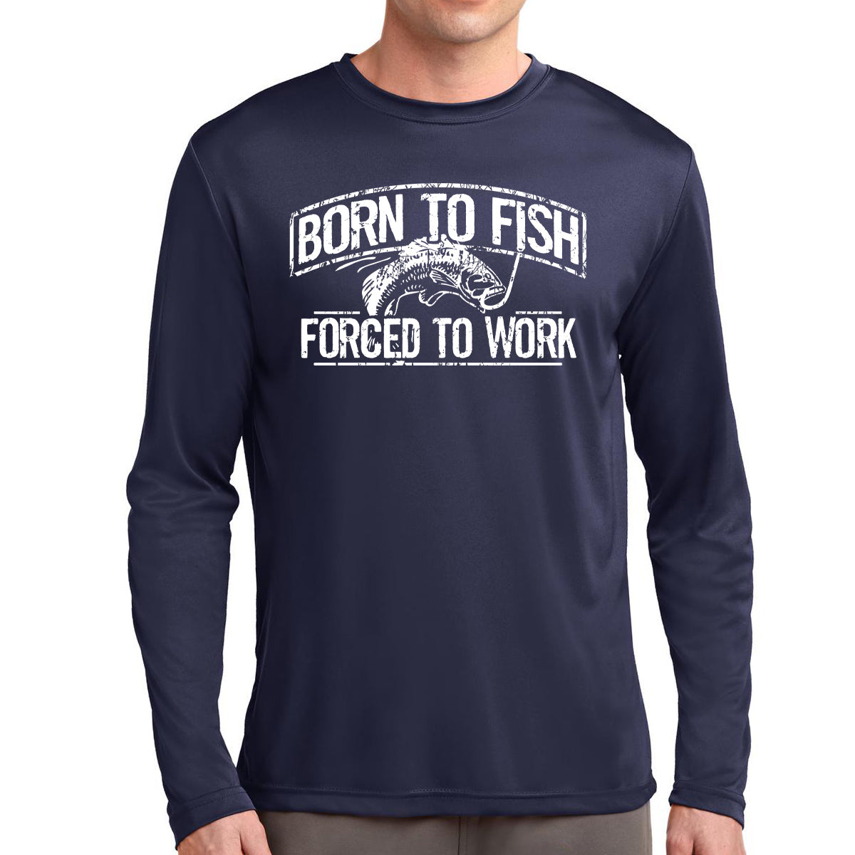 Born To Fish 350LSW Competitor Microfiber Performance Long Sleeve T-Shirt