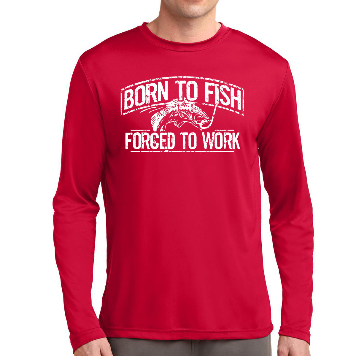 Born To Fish 350LSW Competitor Microfiber Performance Long Sleeve T-Shirt