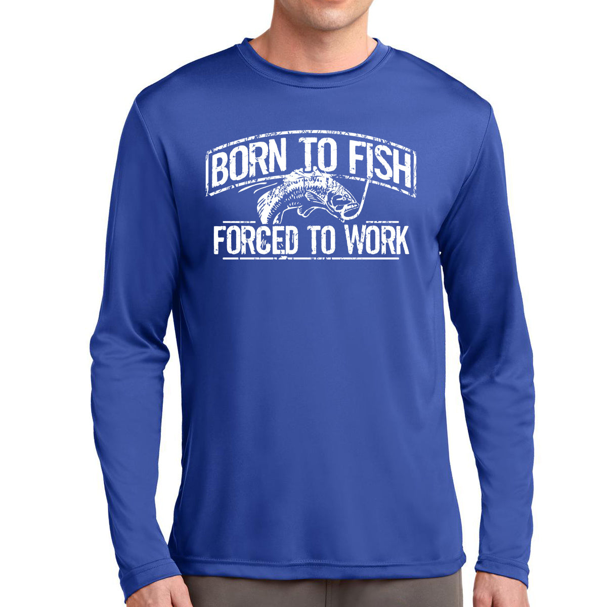 Born To Fish 350LSW Competitor Microfiber Performance Long Sleeve T-Shirt