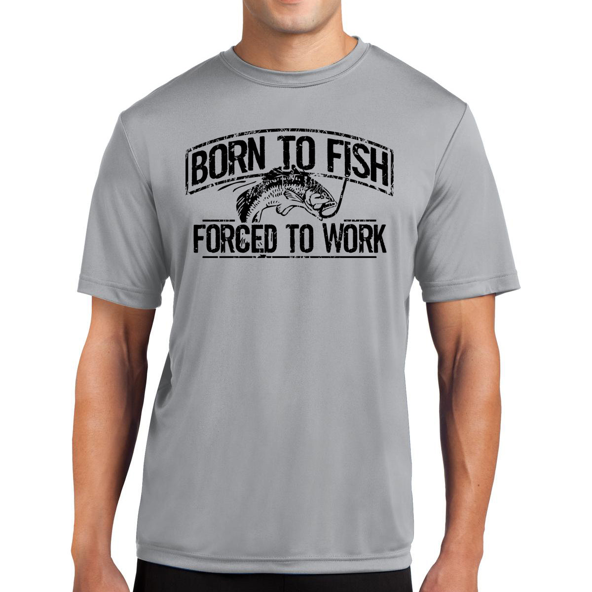 Born To Fish 350B Competitor Microfiber Performance Short Sleeve T-Shirt