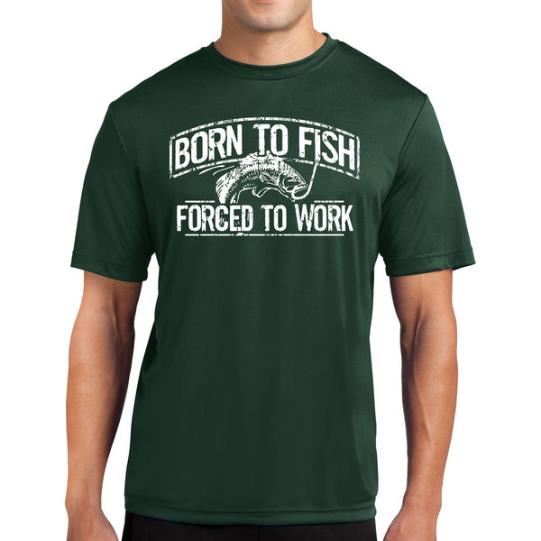 Born To Fish 350W Competitor Microfiber Performance Short Sleeve T-Shirt