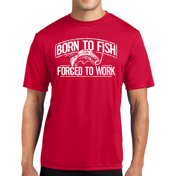 Born To Fish 350W Competitor Microfiber Performance Short Sleeve T-Shirt