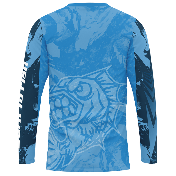 Born To Fish Angy Baas Brushed Microfiber Performance Long Sleeve T-Shirt