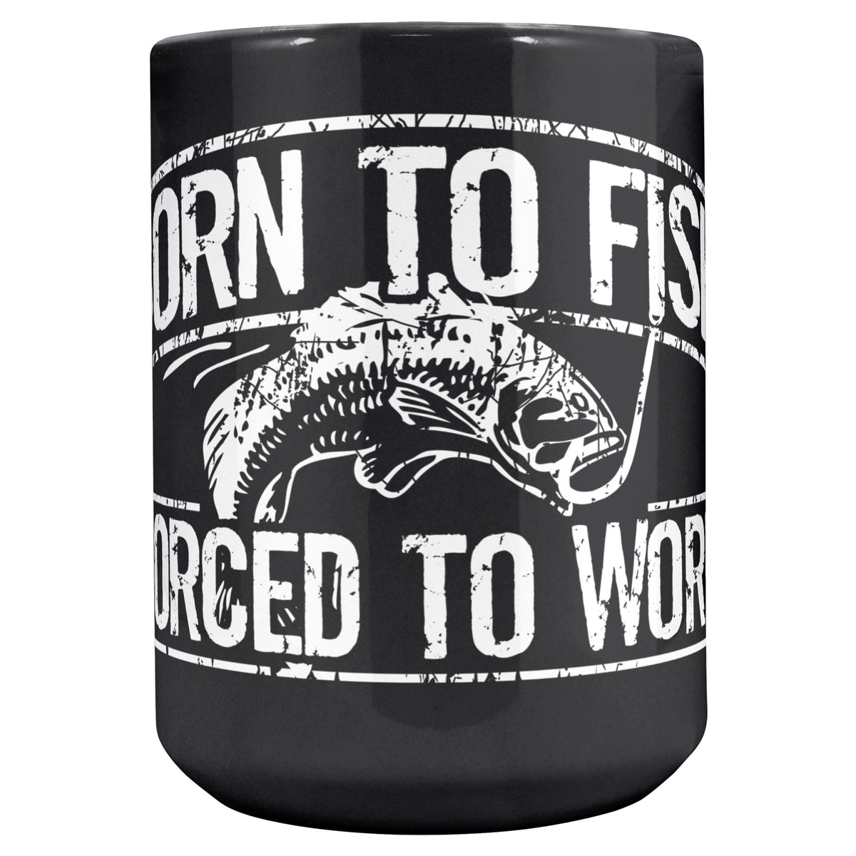 Born To Fish Premium 15 Oz Coffe Mug