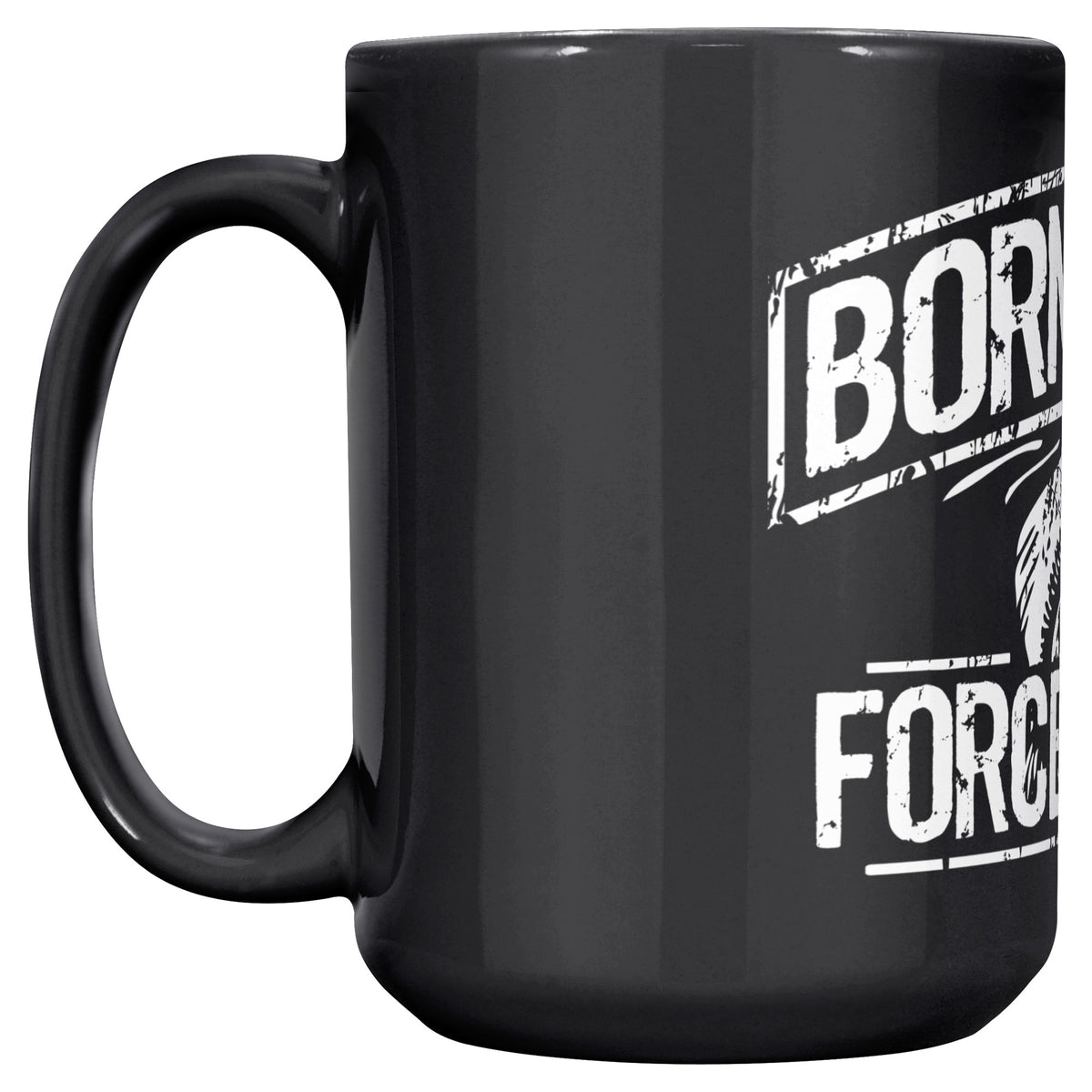 Born To Fish Premium 15 Oz Coffe Mug